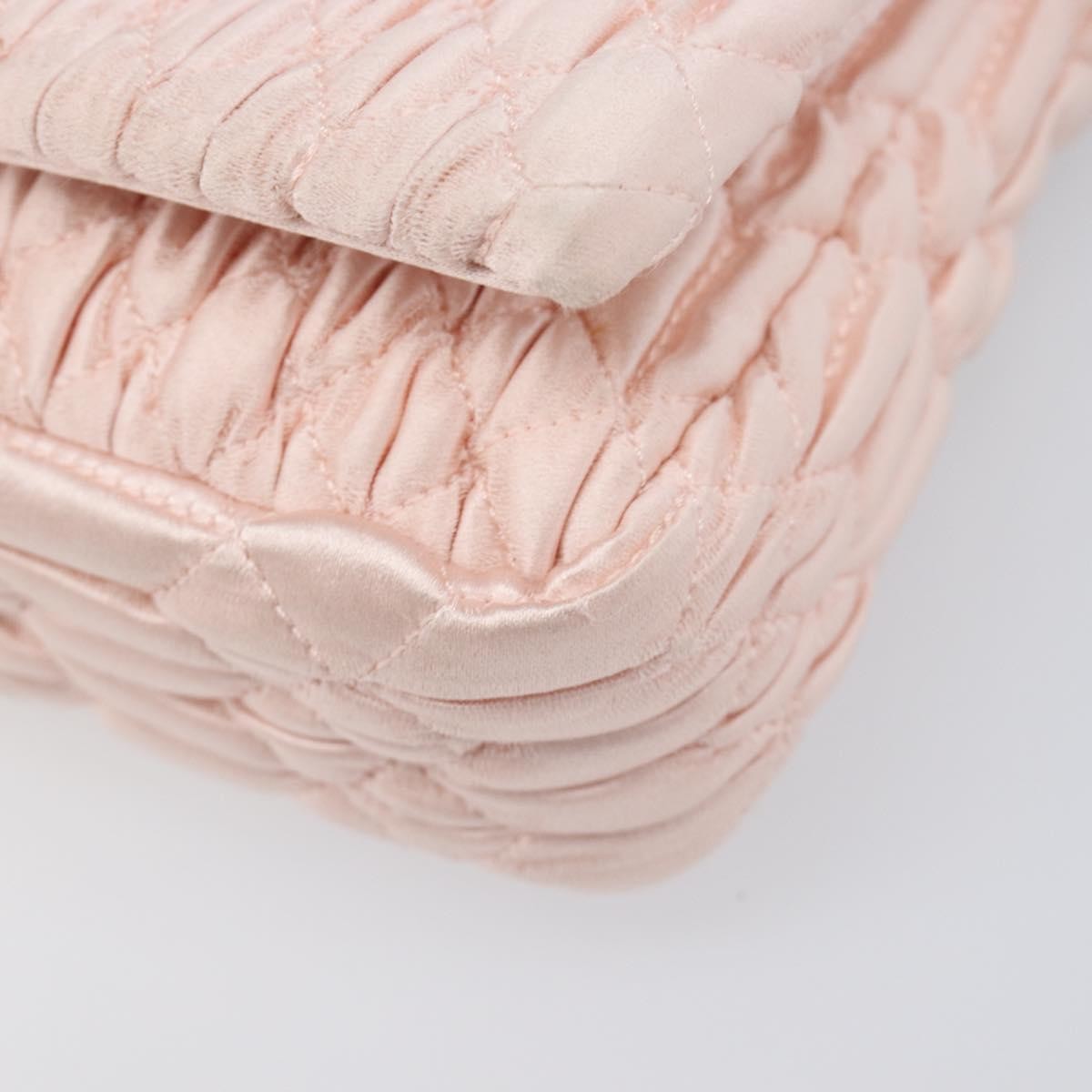 Miu Miu Crystal Full Flap Printed Calf Hair and Matelasse Leather, Pink, Satin, Shoulder Bag