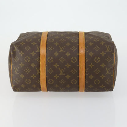 Louis Vuitton Sac Souple Handbag Monogram Canvas, BROWN, CANVAS, Handbag