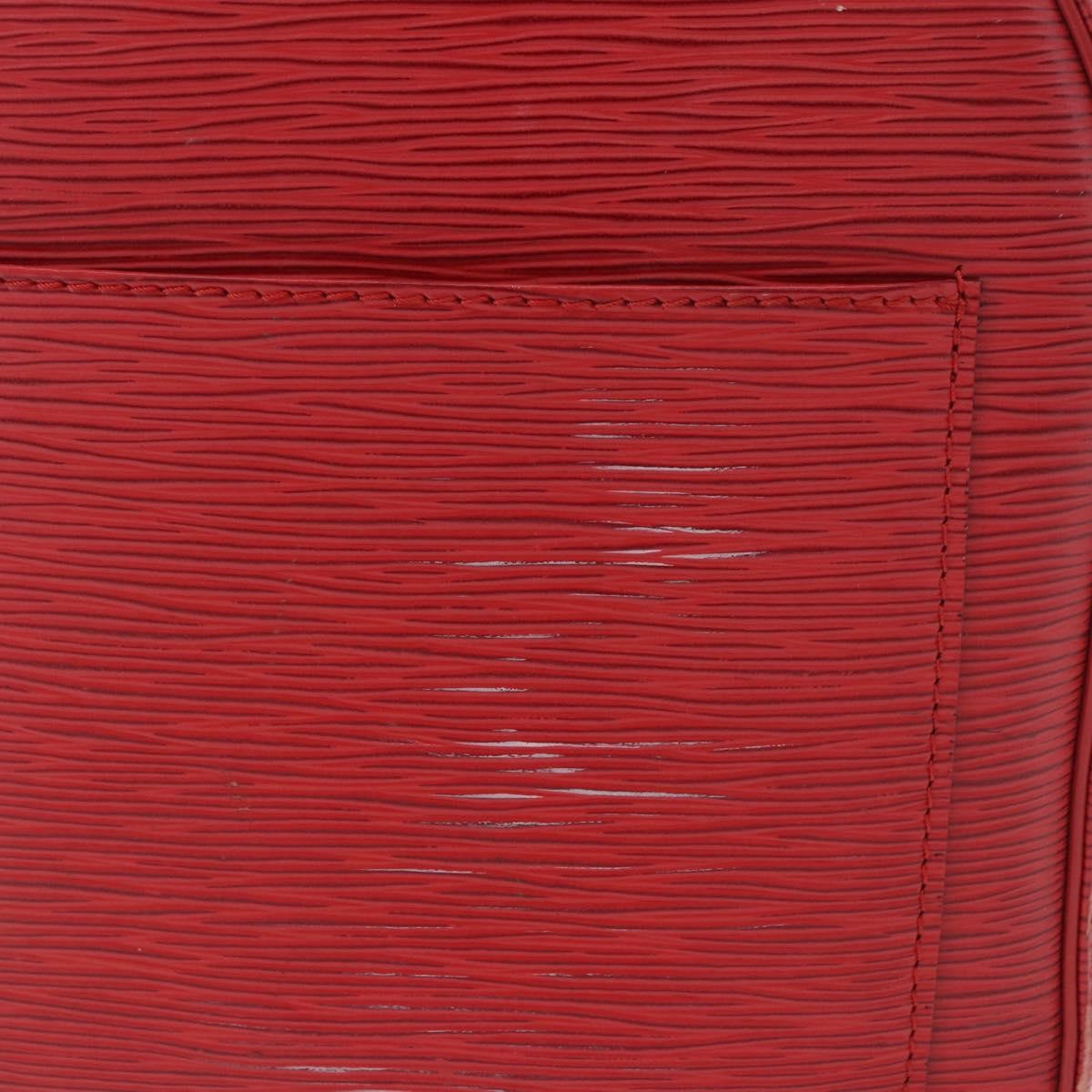 Louis Vuitton Keepall Epi Leather, Red, Leather, Travel Bag