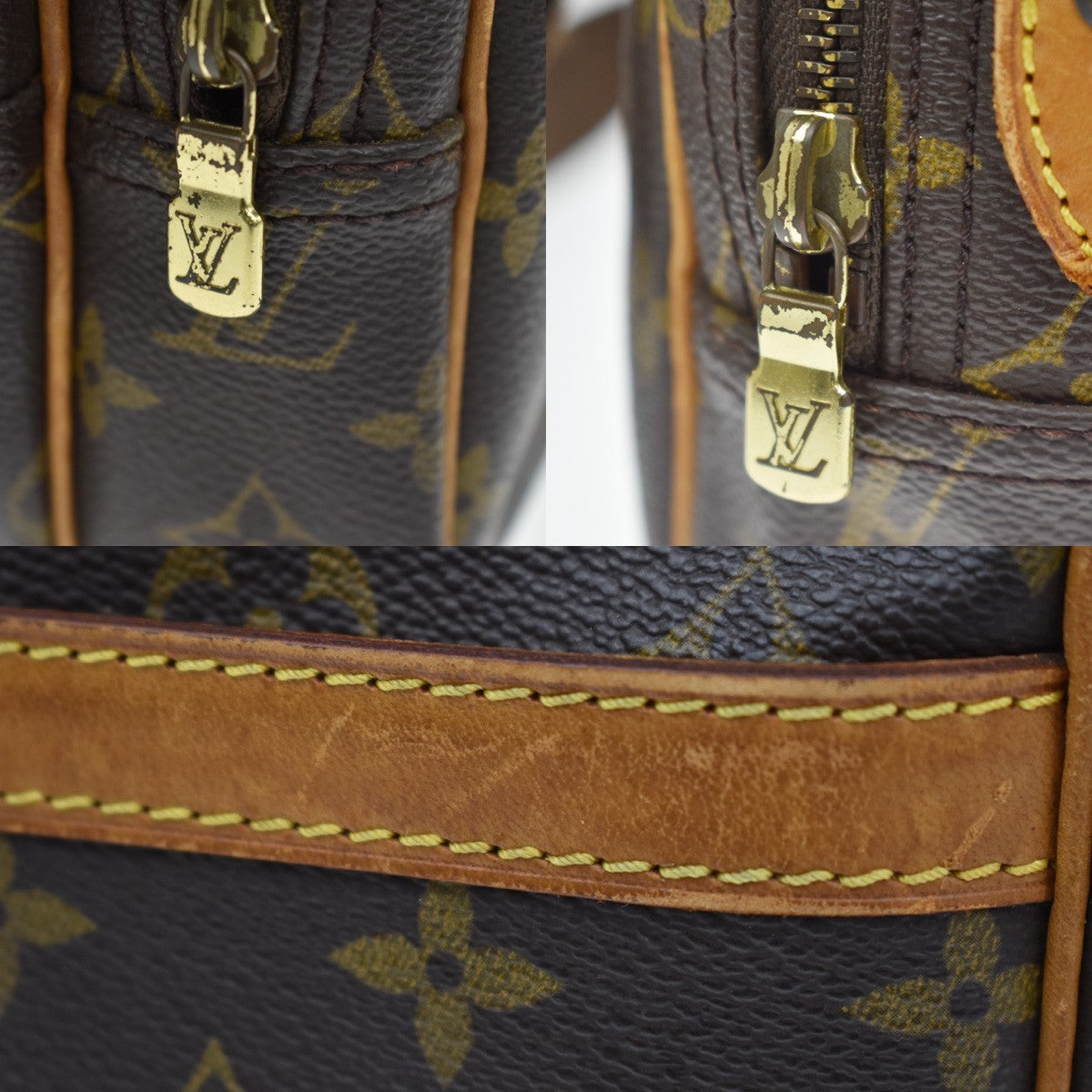 Louis Vuitton Reporter Monogram Canvas, Brown, Canvas, Shoulder Bag