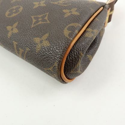 Louis Vuitton Eva Monogram Canvas, Brown, Canvas, Handbag