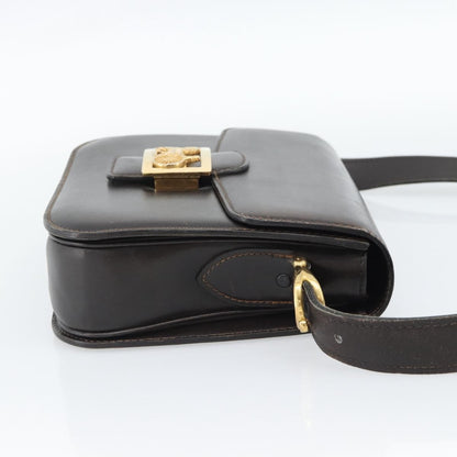 Celine Horse Carriage Leather, Brown, Leather, Shoulder Bag
