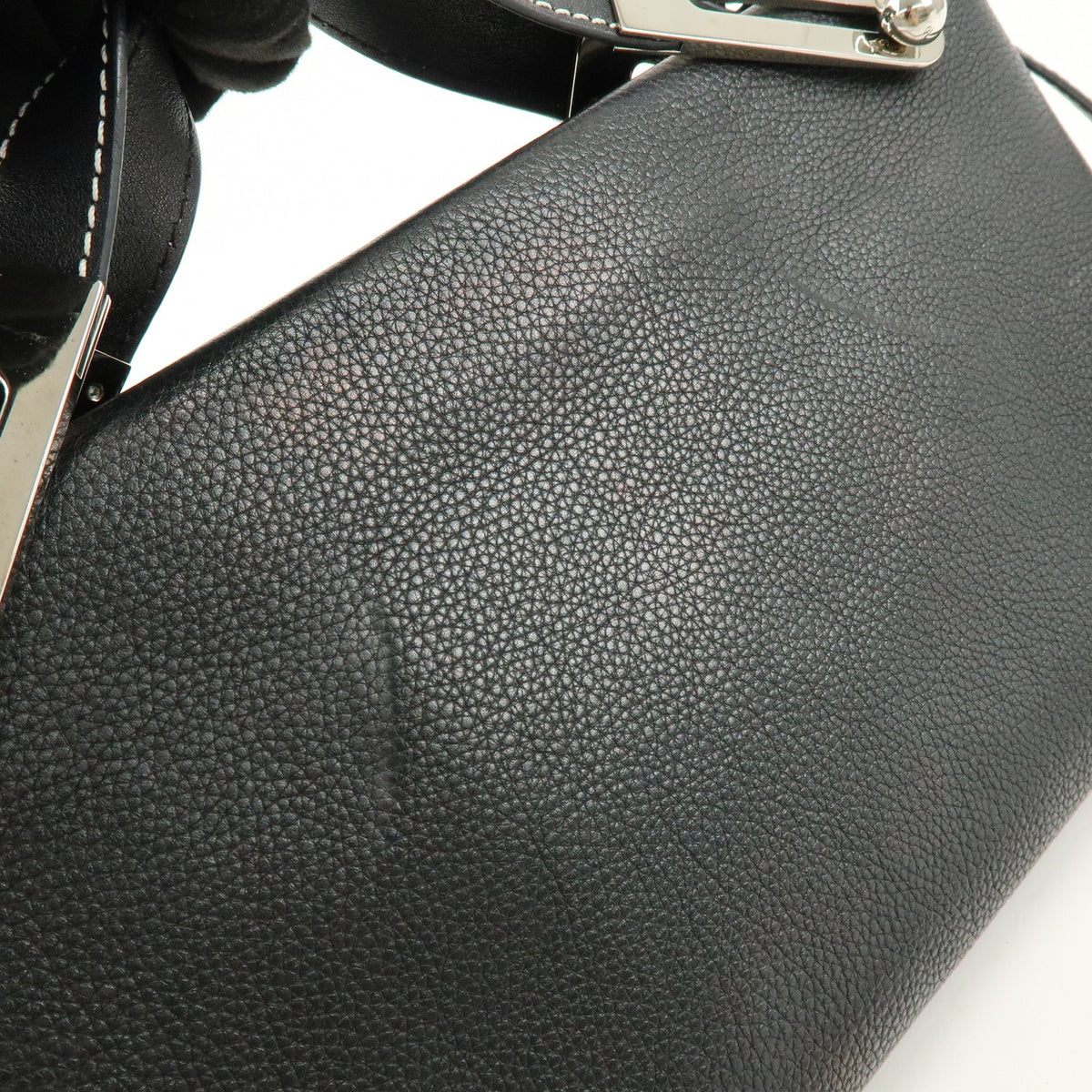 Loewe Missy Leather, Black, Leather, Handbag