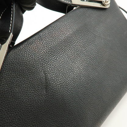 Loewe Missy Leather, Black, Leather, Handbag