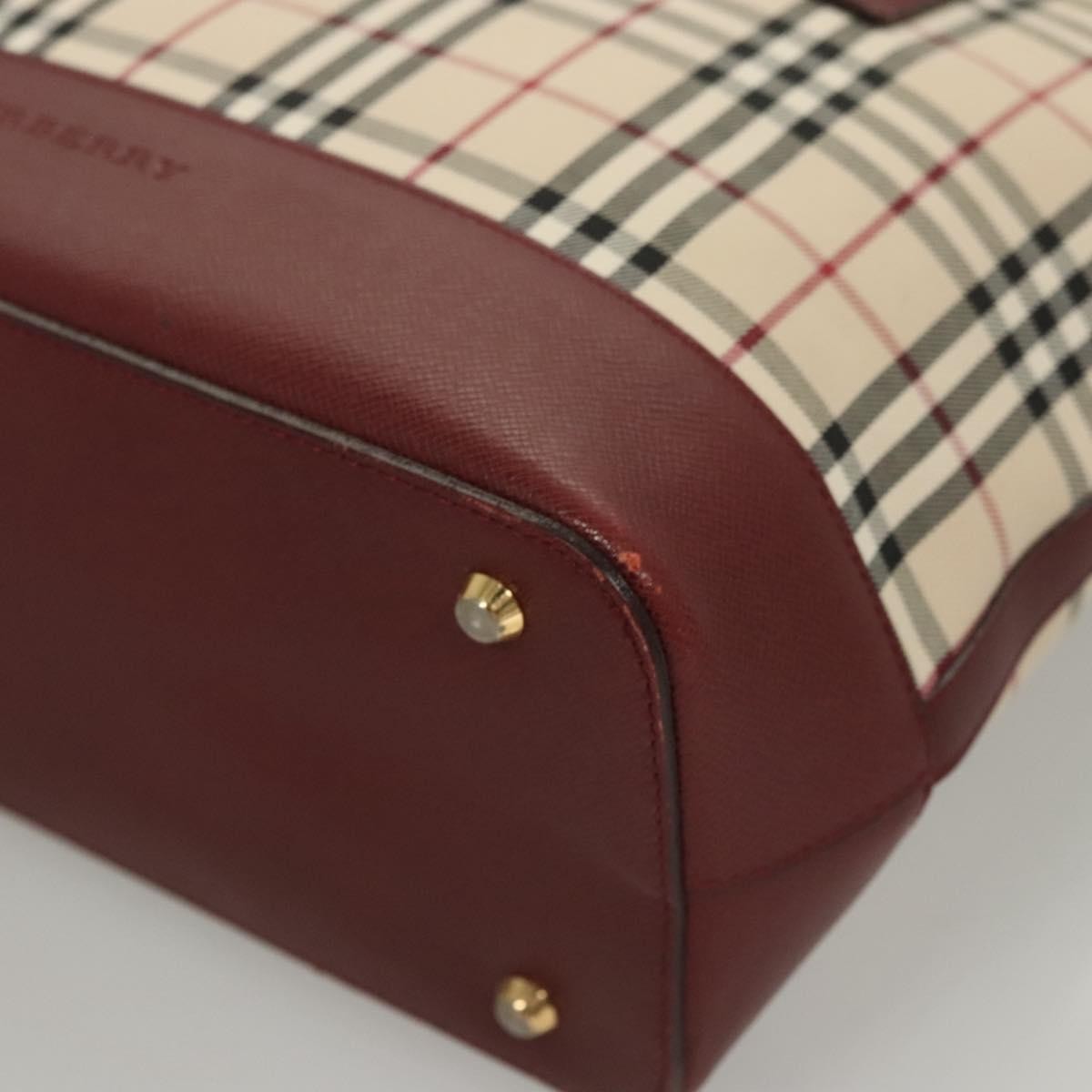 Burberry Nova Check Nova Check Canvas and leather, Beige, Canvas, Handbag