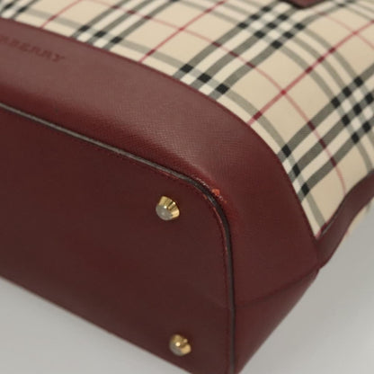 Burberry Nova Check Nova Check Canvas and leather, Beige, Canvas, Handbag