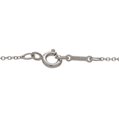 Tiffany & Co. Elsa Peretti Bean Pendant Sterling Silver, Silver, Silver, Necklace