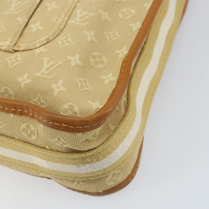 Louis Vuitton Mary Kate Messenger Mini Lin, Beige, Canvas, Shoulder Bag