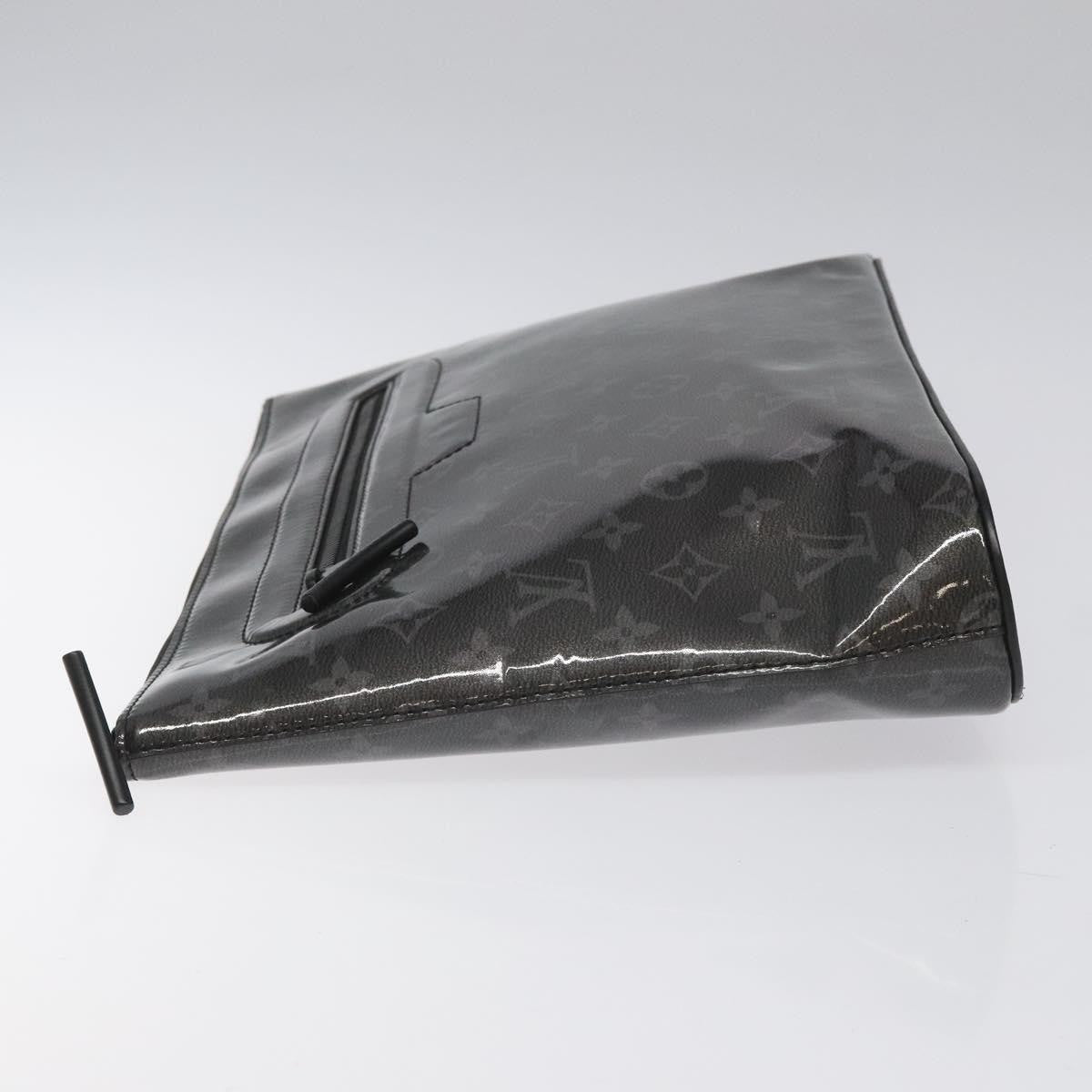Louis Vuitton Pochette Cosmos Limited Edition Monogram Glaze Canvas, Black, Canvas, Clutch