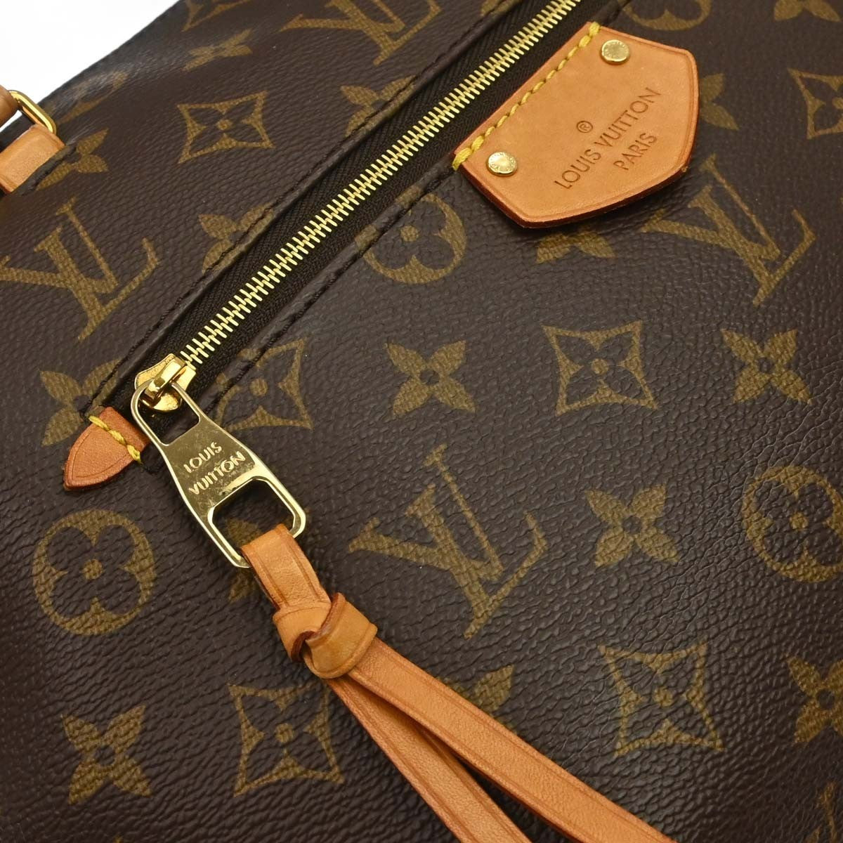 Louis Vuitton Iena Tote Monogram Canvas, Brown, Canvas, Tote Bag