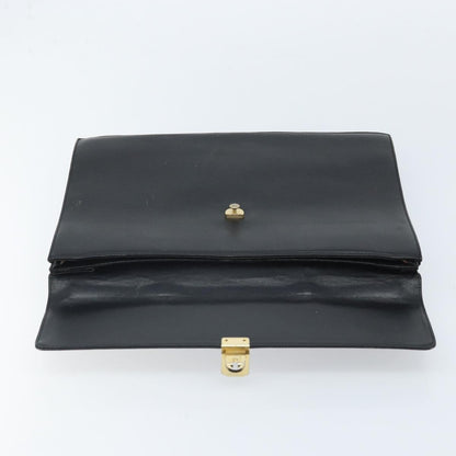 Burberry Vintage Leather, Black, Leather, Briefcase