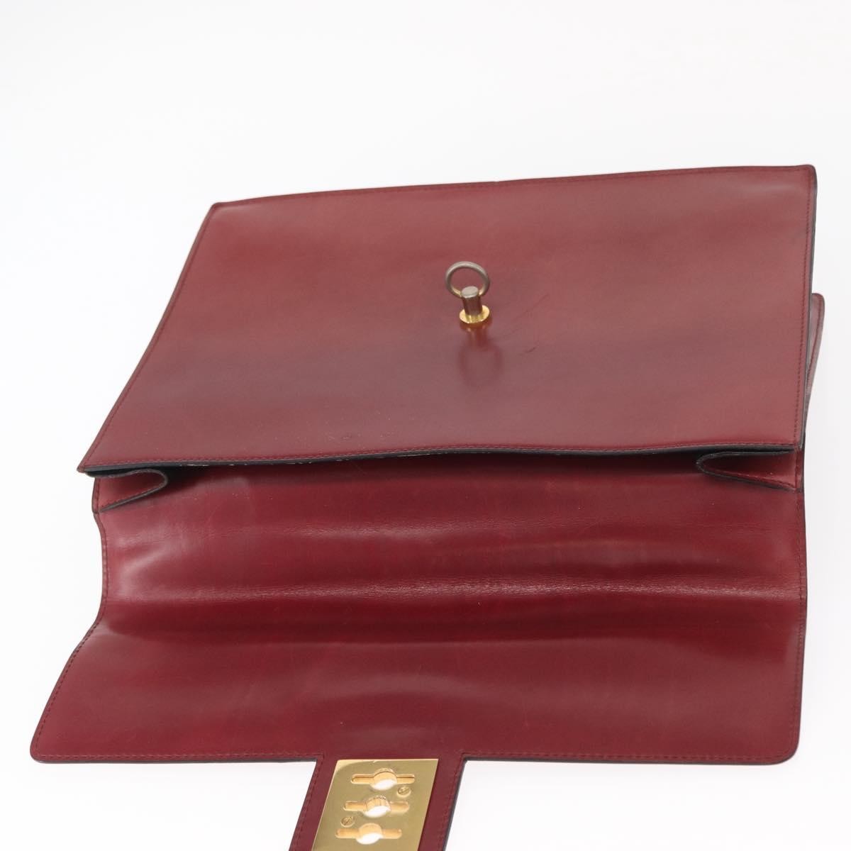Celine Handbag Leather, Red, Leather, Handbag