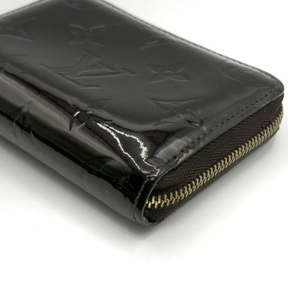 Louis Vuitton Zippy Coin Purse Vernis, Burgundy, Patent Leather, Wallet