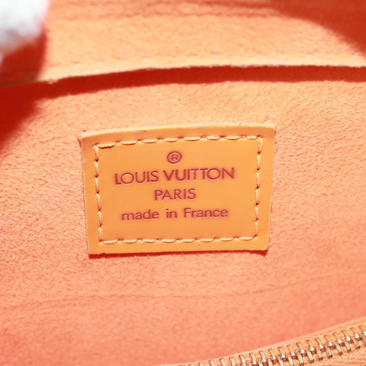 Louis Vuitton Pont Neuf Epi Leather, Orange, Leather, Handbag