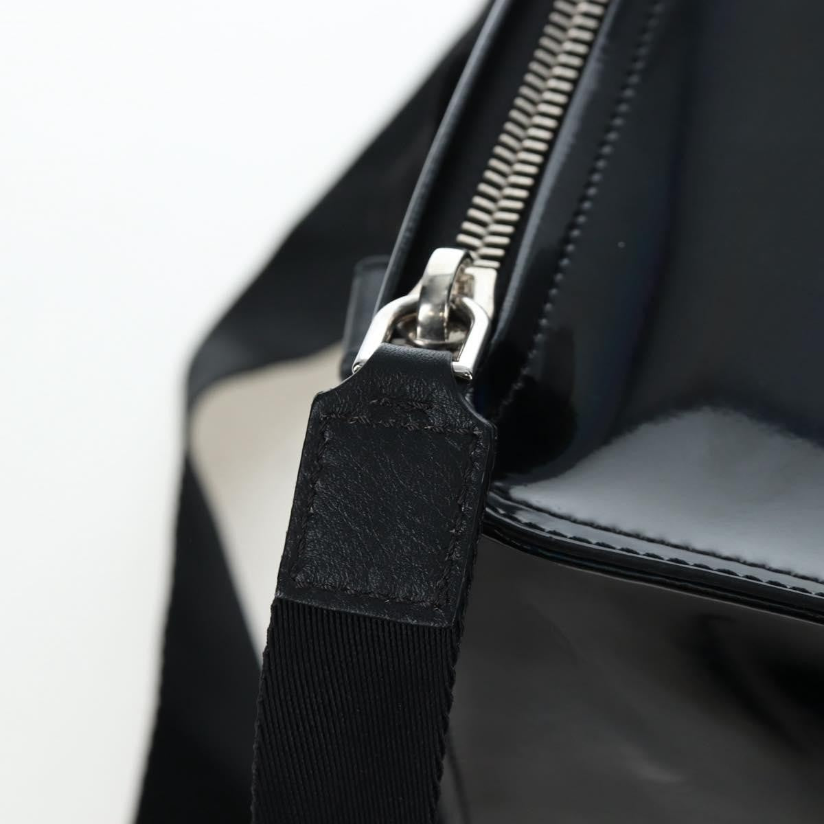 Givenchy Pandora Patent, Black, Patent Leather, Handbag