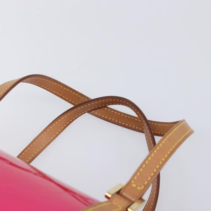 Louis Vuitton Bedford Monogram Vernis, Pink, Patent Leather, Handbag
