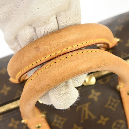 Louis Vuitton Keepall Monogram Canvas, Brown, Canvas, Travel Bag
