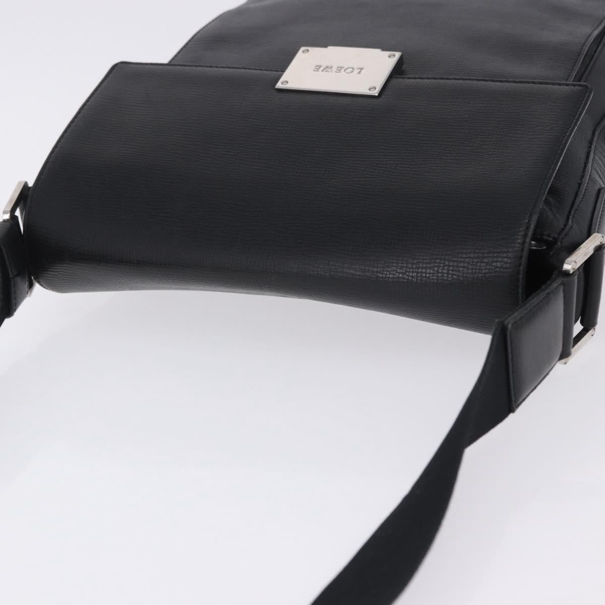 Loewe Shoulder bag Leather, Black, Leather, Shoulder Bag