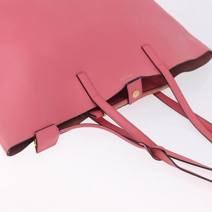 Saint Laurent Shopper Leather, Pink, Leather, Tote Bag