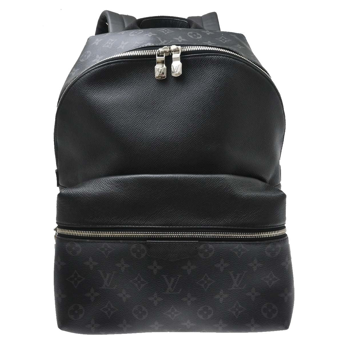 Louis Vuitton Discovery Monogram, Black, Canvas, Backpack