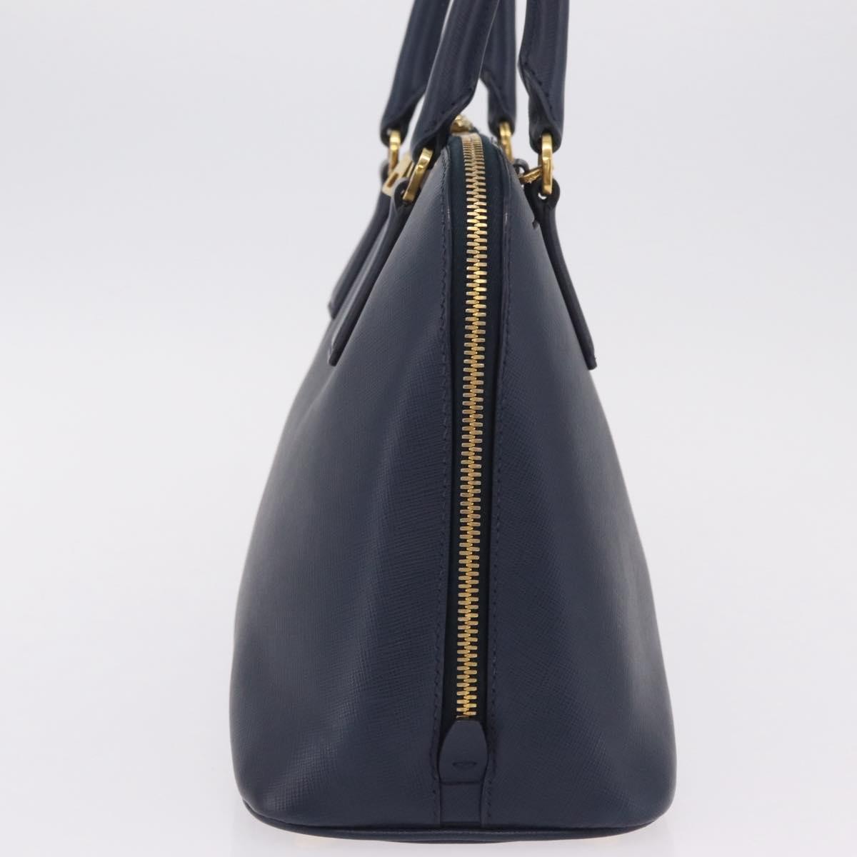 Prada Promenade Saffiano Leather, Navy, Leather, Handbag