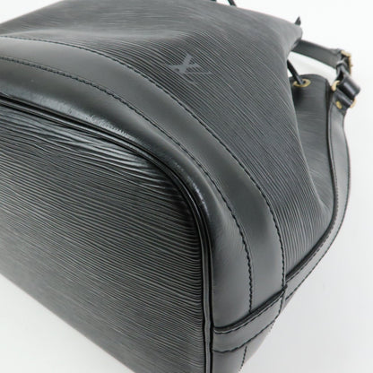 Louis Vuitton Noe Epi Leather, Black, Leather, Shoulder Bag