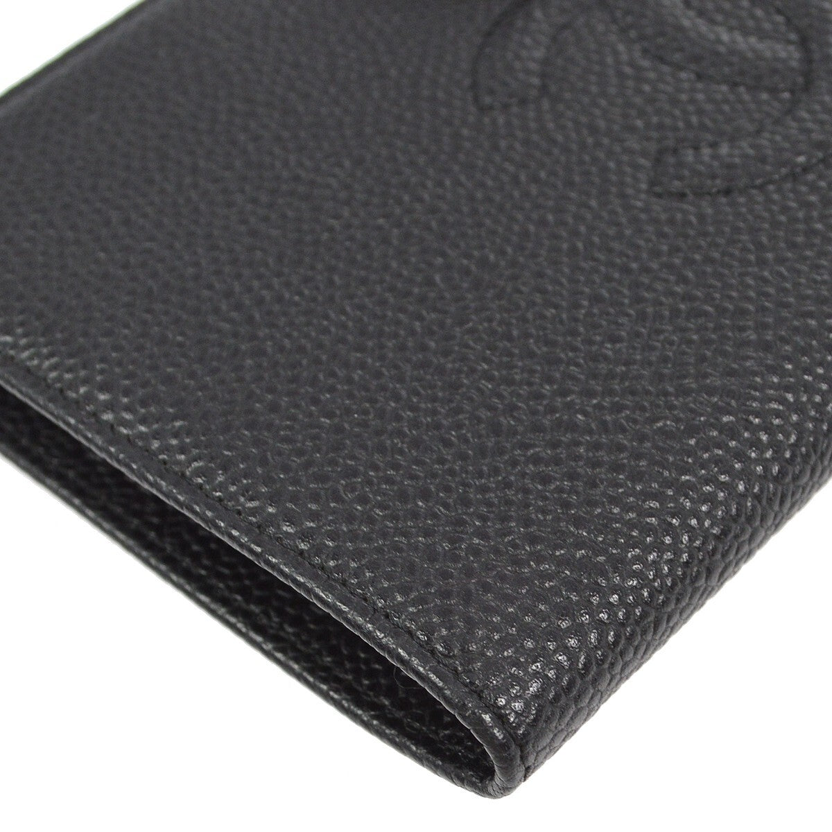 Chanel Timeless CC French Caviar, Black, Leather, Wallet