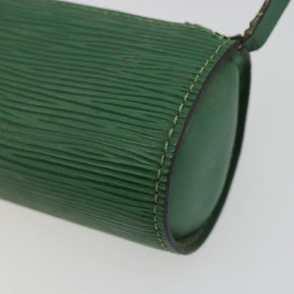 Louis Vuitton Soufflot Pochette Epi Leather, Green, Leather, Clutch