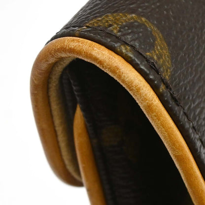 Louis Vuitton Florentine Waist Monogram Canvas, Brown, Canvas, Clutch