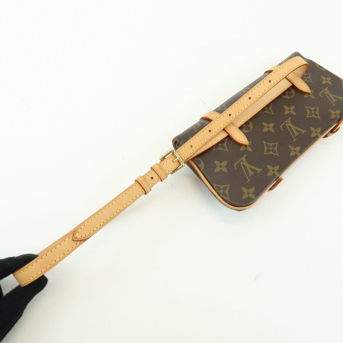 Louis Vuitton Marelle Waist Monogram Canvas, Brown, Canvas, Handbag