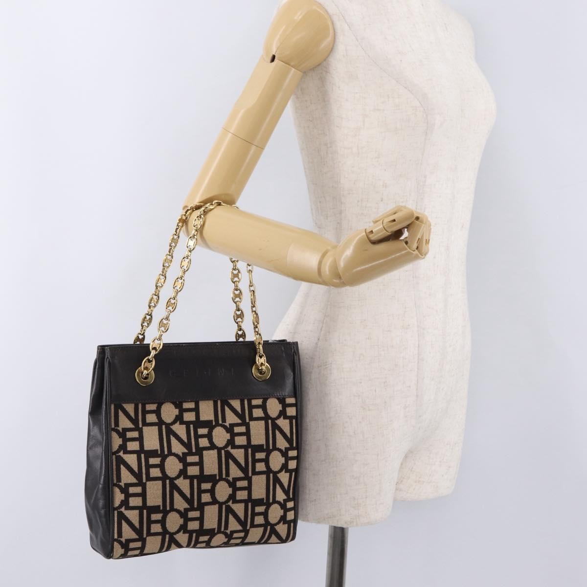 Celine Tote Leather, Beige, Leather, Tote Bag