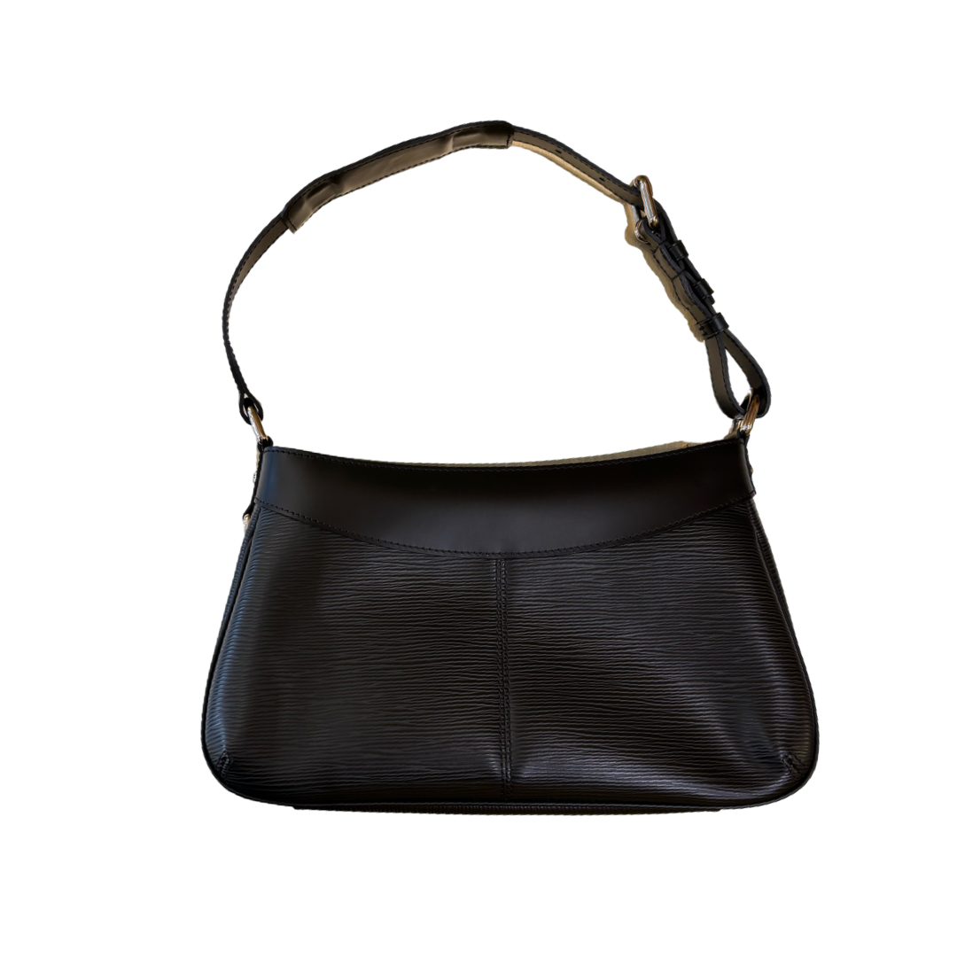 Louis Vuitton Epi Stretch Silver Fizz Epi Stretch, Black, Leather, Handbag