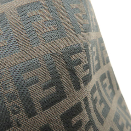 Fendi Shoulder Zucchino Canvas, Brown, Canvas, Shoulder Bag