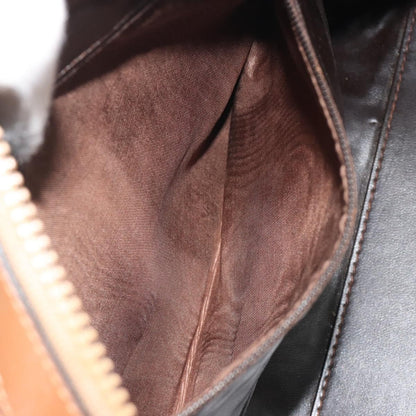 Celine Macadam Suede, Brown, Suede, Tote Bag