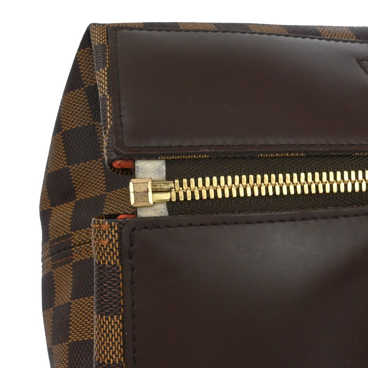 Louis Vuitton Greenwich Travel Damier Ebene, Brown, Canvas, Handbag