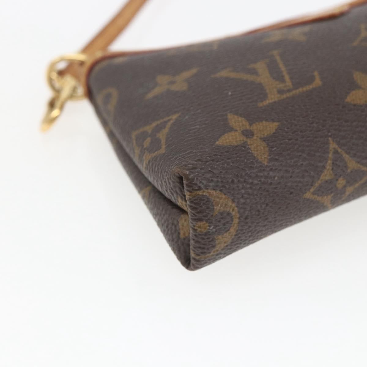 Louis Vuitton Delightful Pochette Monogram Canvas, Brown, Canvas, Clutch