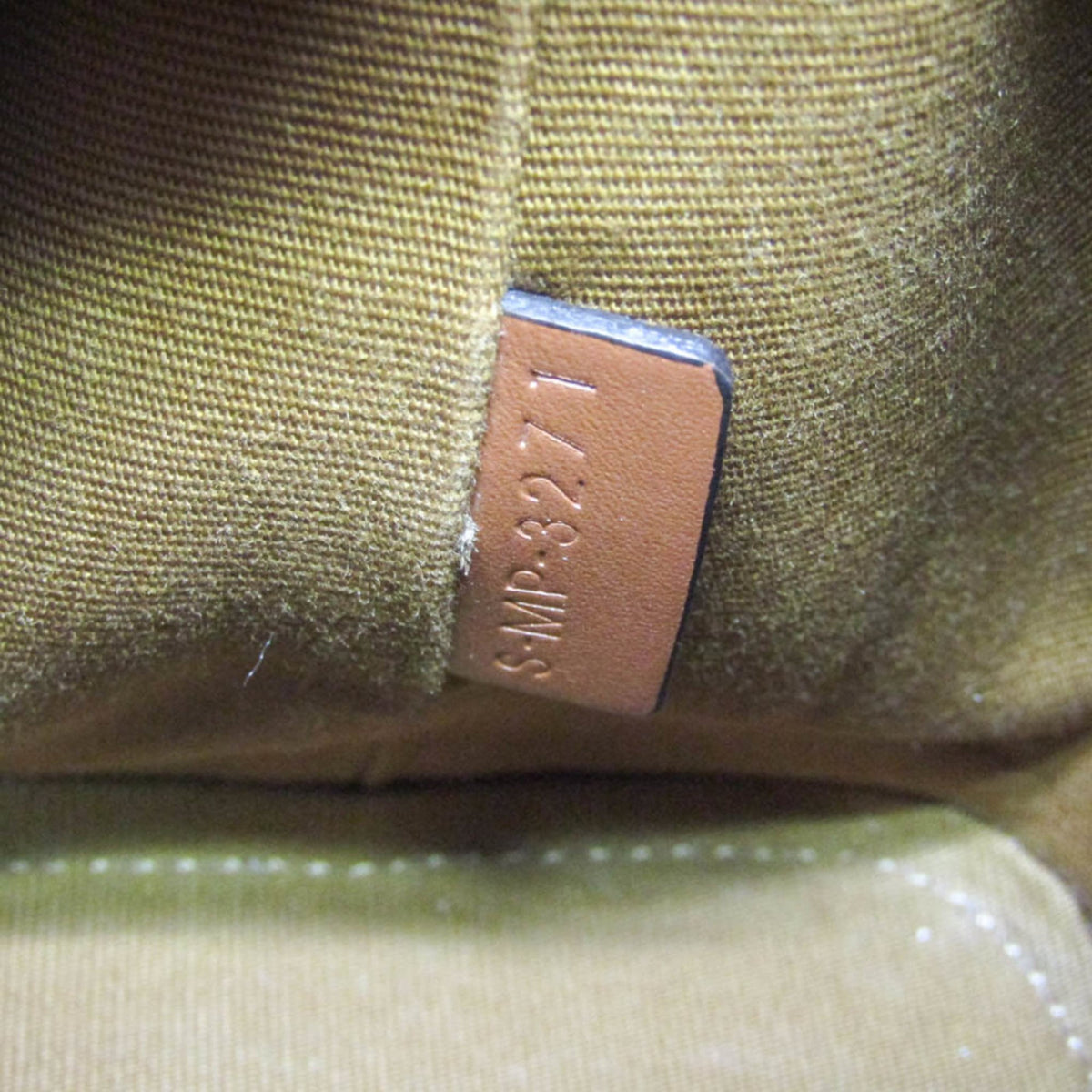 Celine Teen Cabas De France Triomphe Coated Canvas, Brown, Canvas, Handbag