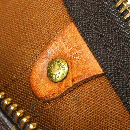 Louis Vuitton Keepall Bandouliere Monogram Canvas, Brown, Canvas, Travel Bag