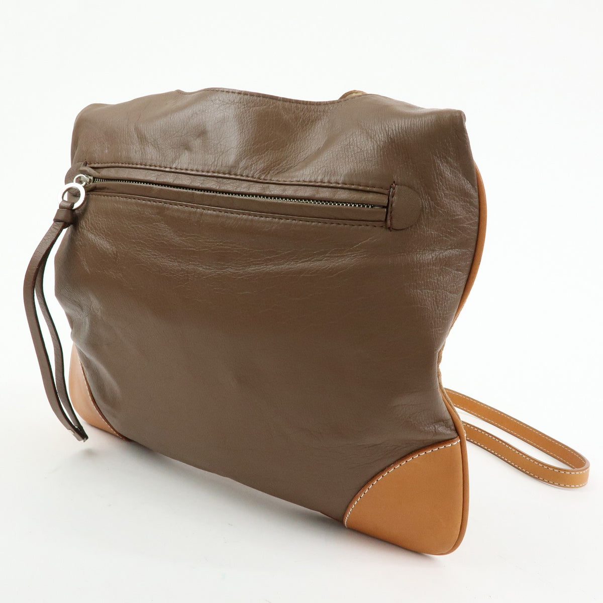 Burberry Blue Label Suede, Brown, Suede, Shoulder Bag