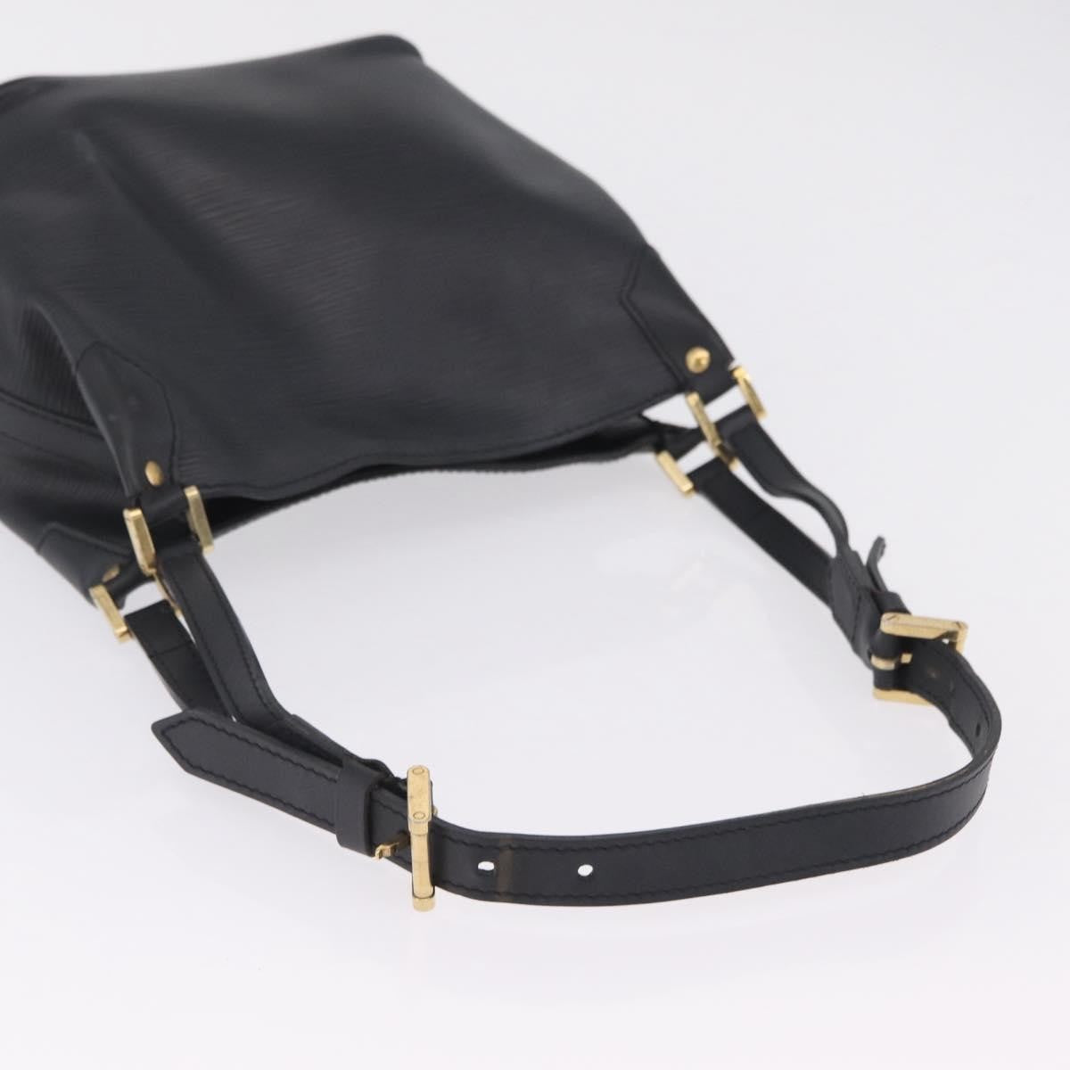 Louis Vuitton Mandara Epi Leather, Black, Leather, Shoulder Bag