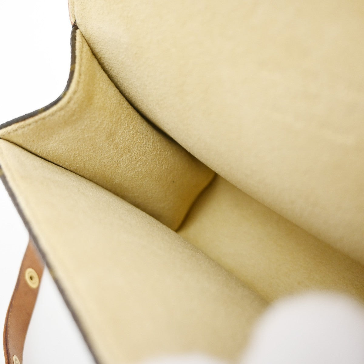 Louis Vuitton Florentine Pochette Canvas, Brown, Canvas, Clutch