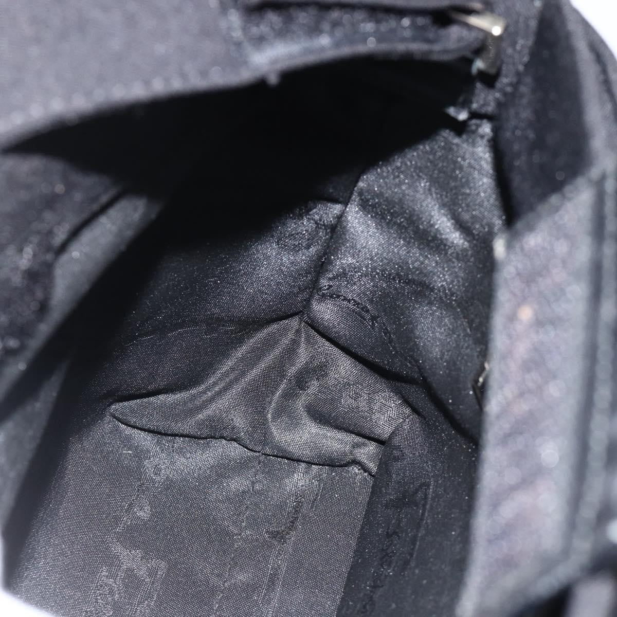 Salvatore Ferragamo Vintage Nylon, Black, Nylon, Shoulder Bag