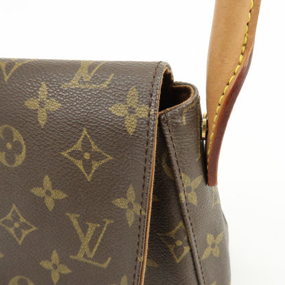 Louis Vuitton Looping Monogram Canvas, Brown, Canvas, Handbag