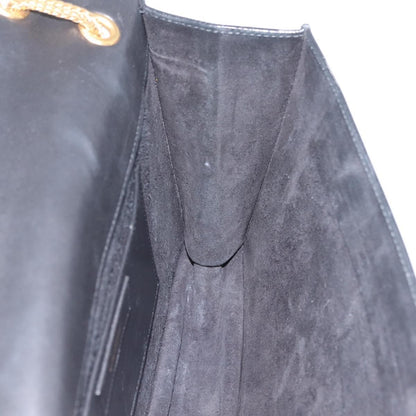 Saint Laurent Betty Leather, Black, Leather, Handbag