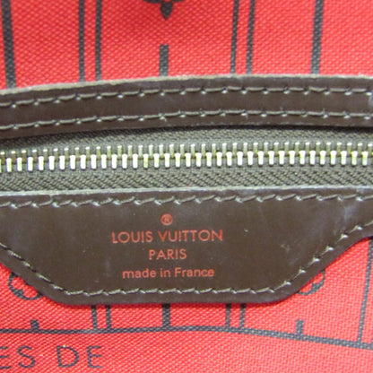 Louis Vuitton Neverfull Damier, Brown, Canvas, Tote Bag