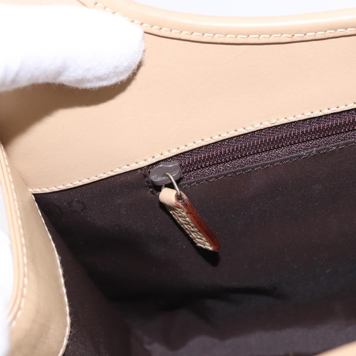 Gucci Jackie Leather, Beige, Leather, Handbag