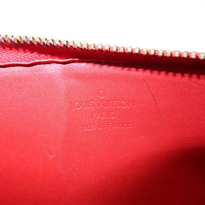 Louis Vuitton Lexington Pochette Monogram Vernis, Red, Patent Leather, Clutch