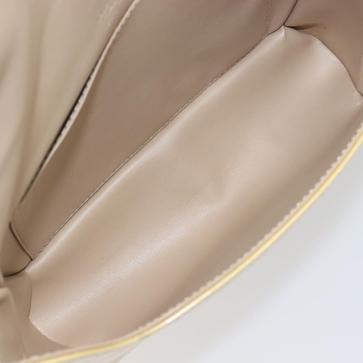 Louis Vuitton Thompson Street Monogram Vernis, Beige, Patent Leather, Shoulder Bag