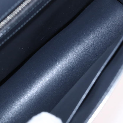 Christian Dior Diorama Flap Patent, Silver, Patent Leather, Handbag