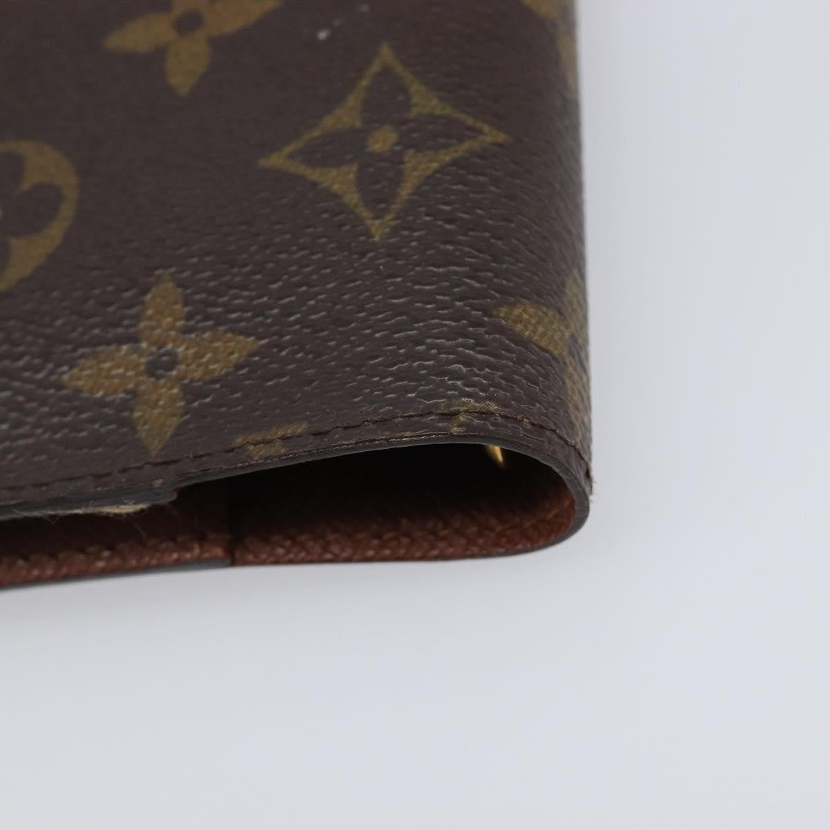 Louis Vuitton Agenda Cover Monogram Canvas, Brown, Canvas, Briefcase